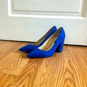Nine West Blue Heels